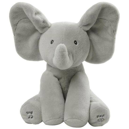 Elephant Stuffed Toys For Children Kawaii Electric Music