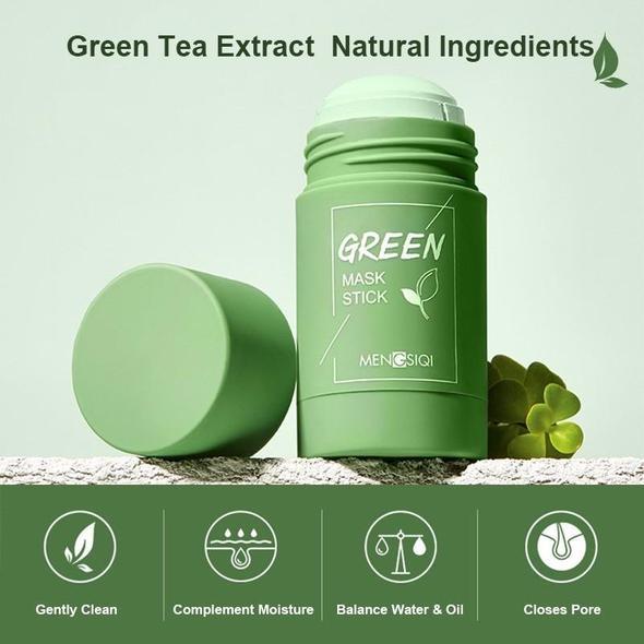 Hot Sale--Poreless Deep Cleanse Green Tea Mask