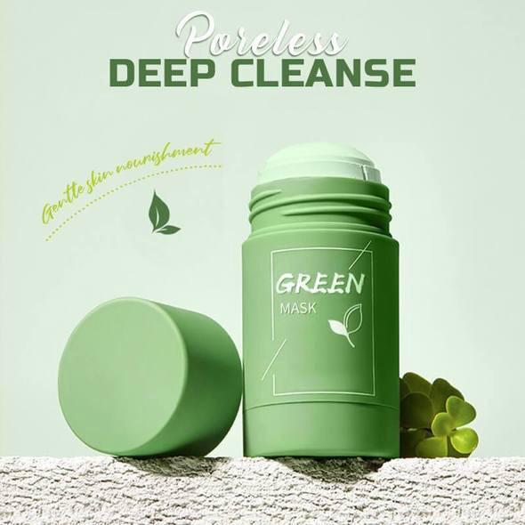 Hot Sale--Poreless Deep Cleanse Green Tea Mask