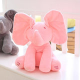 Elephant Stuffed Toys For Children Kawaii Electric Music