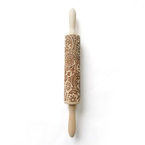 CHRISTMAS REINDEERS ROLLING PIN